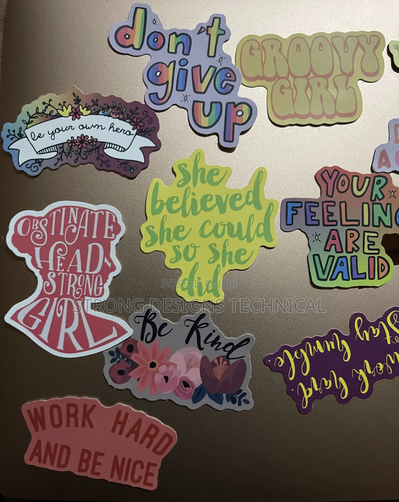 Stickers for Laptops/ Phone Cases/ iPads/ Books/ Cars