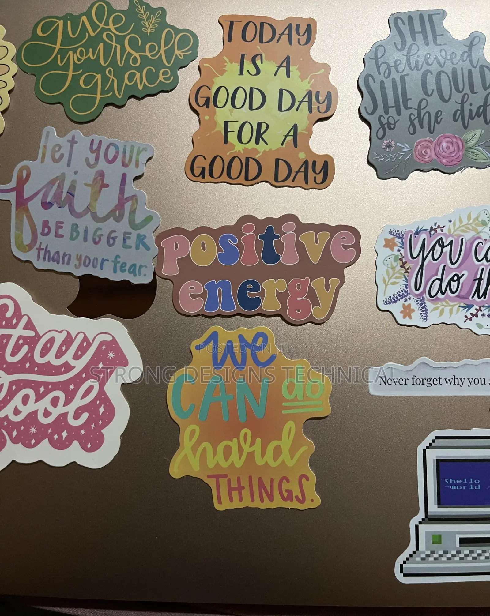 Stickers for Laptops/ Phone Cases/ iPads/ Books/ Cars