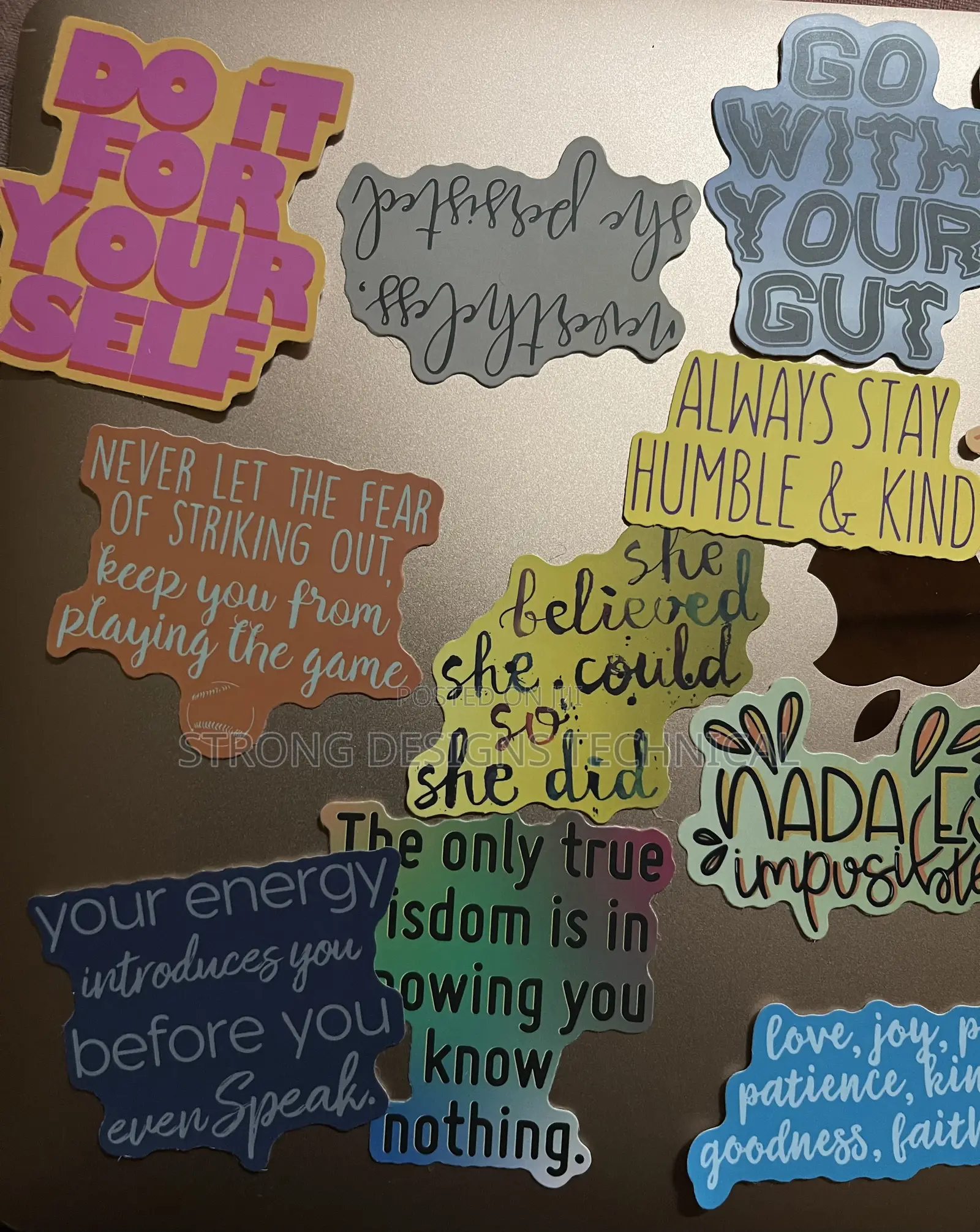 Stickers for Laptops/ Phone Cases/ iPads/ Books/ Cars