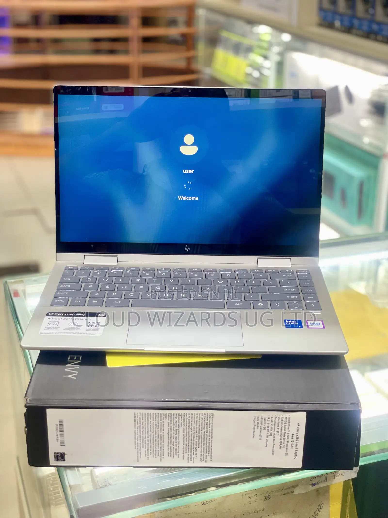 New Laptop HP Envy 13 8GB Intel Core Ultra 5 SSHD (Hybrid) 512GB
