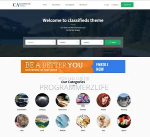 Businesses Market Place and Classified Ads Website