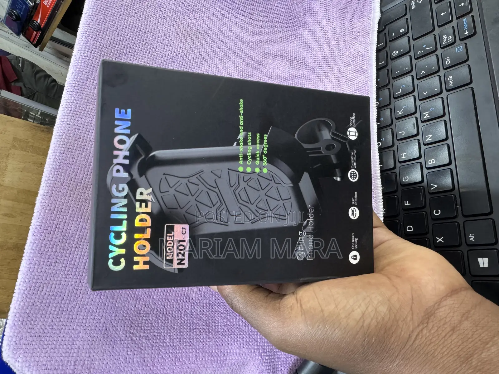 Motorcycle/Boda Phone Holder
