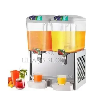 Double Tank Electric Commercial Juicer Dispenser
