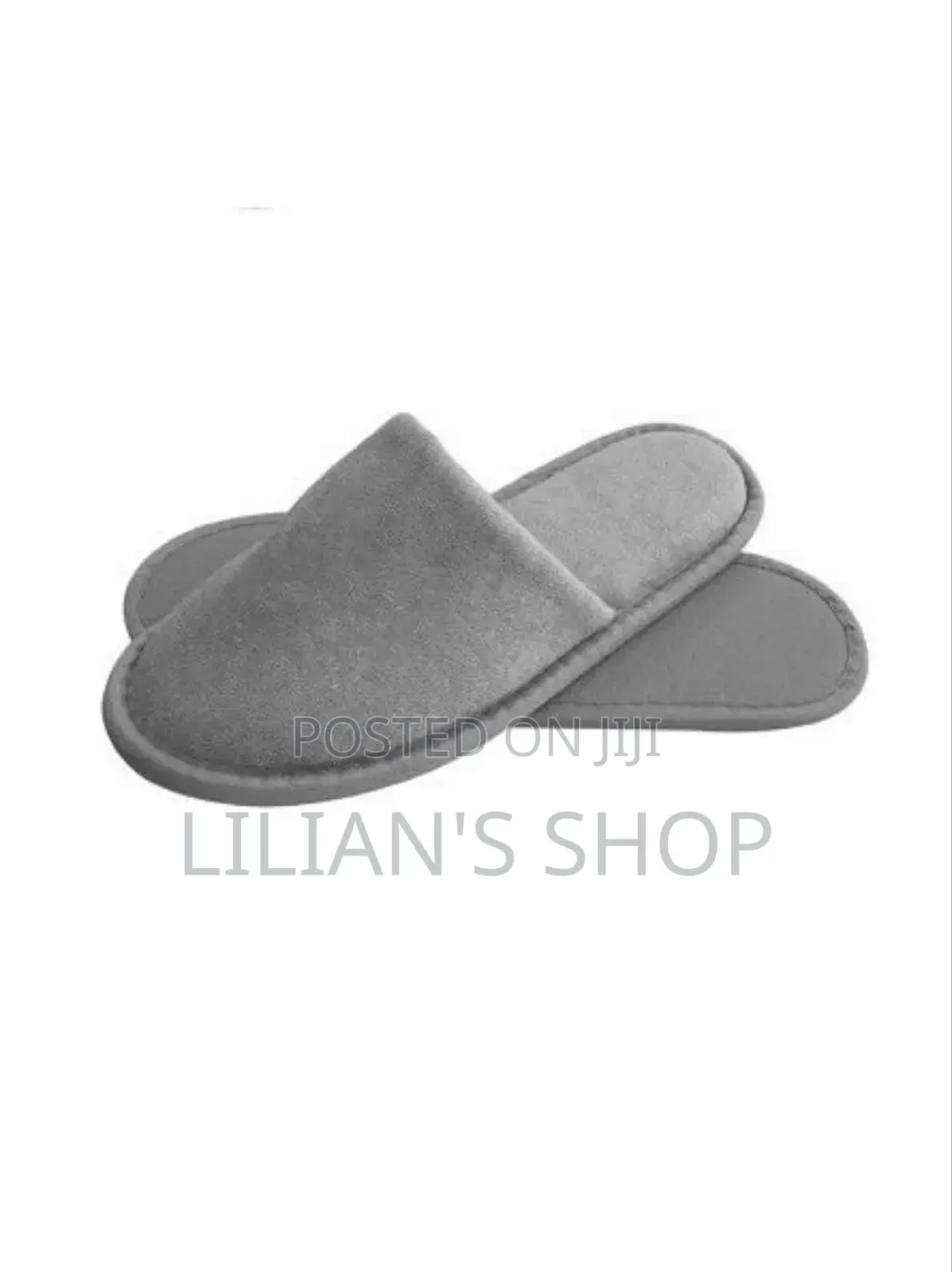 Terry Closed Toe Indoor Slippers