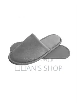 Terry Closed Toe Indoor Slippers