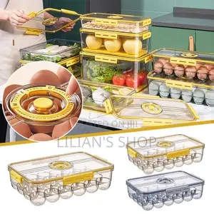 Sellivic Egg Storage Container With Lid