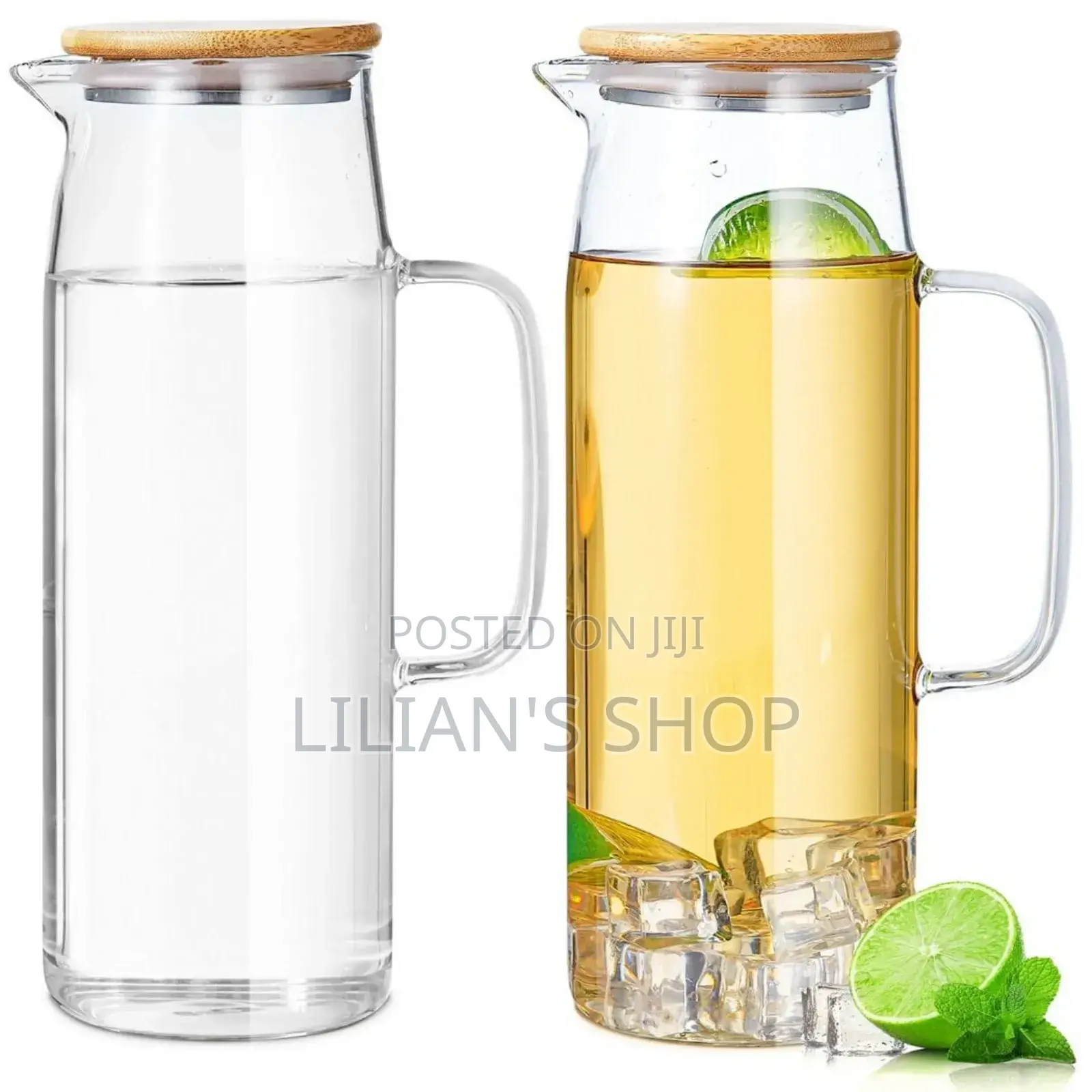 Glass Pitchers With Lid