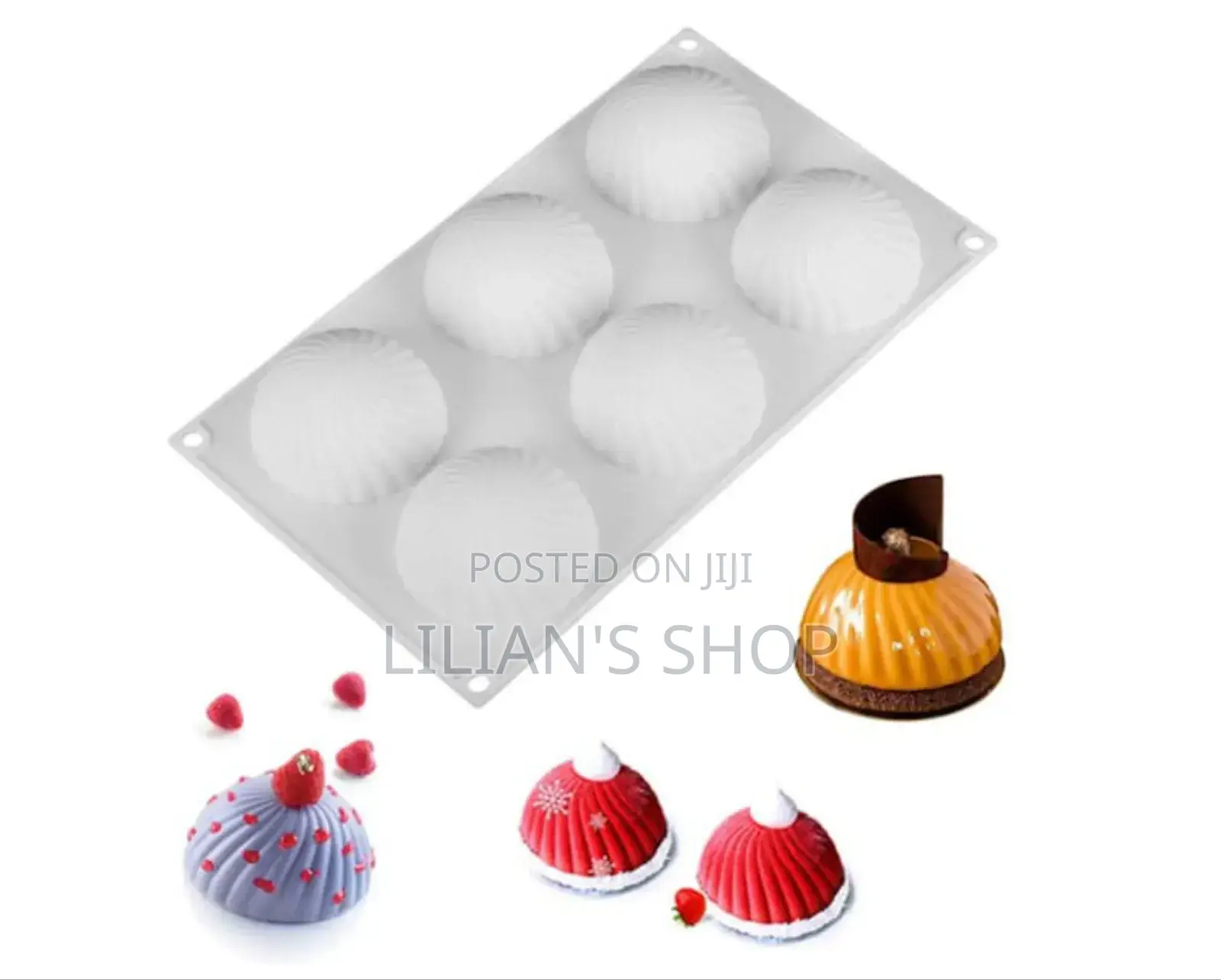 3d Silicone Molds for Mousse Cake Chocolate Swirls