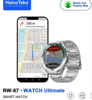 Haino Teko Germany Rw-67 Stainless Steel Fitness Watch