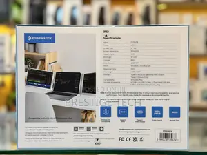 Powerology Dual Screen Portable Monitor For Laptop
