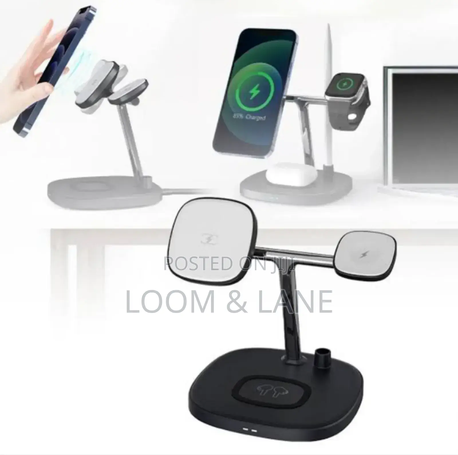 Yesido 15w 4 in 1 Wireless Magnetic Charger Stand