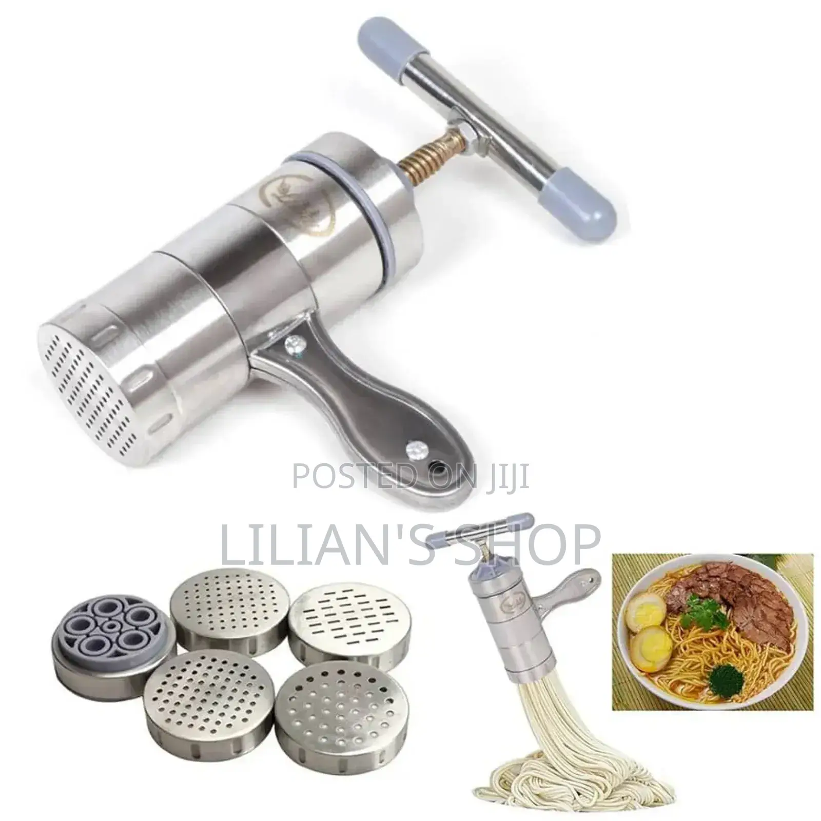 Manual Stainless Steel Spaghetti Noodle Making Machine