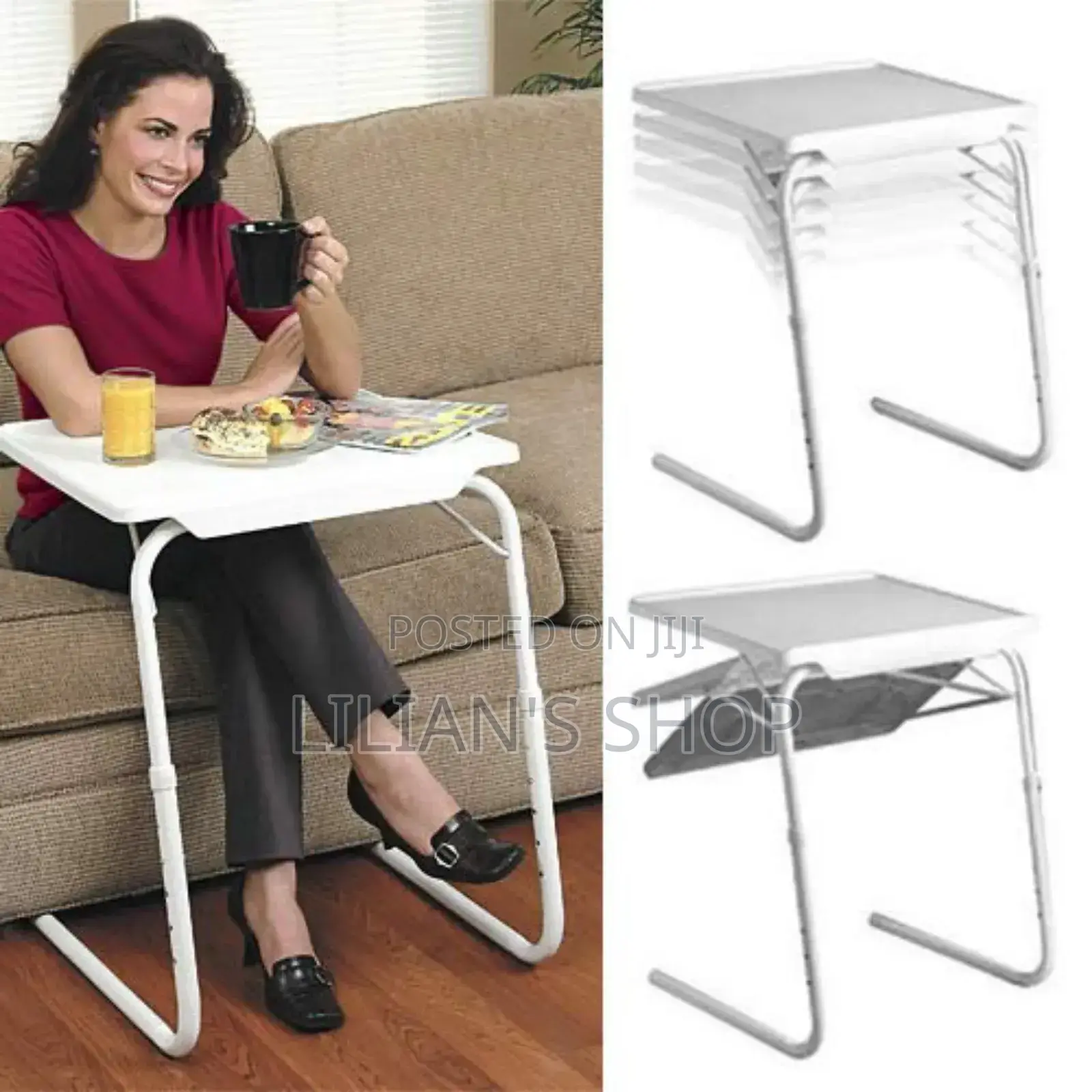 Portable Lightweight Adjustable Table