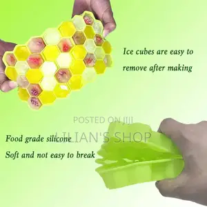 Honeycomb Shape Silicon Ice Cube Tray