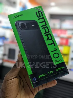 New Infinix Smart 10 Plus 128 GB Black