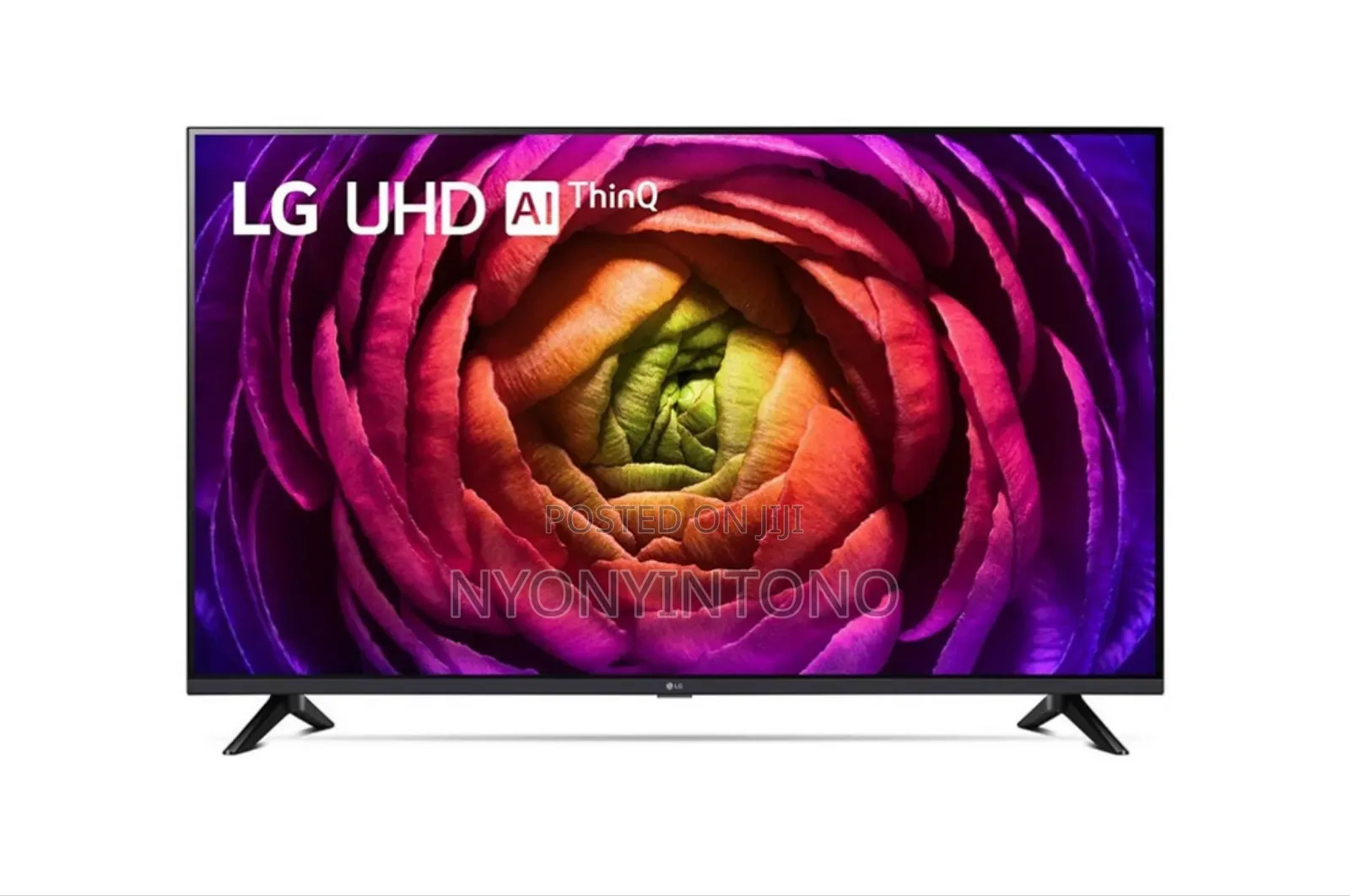 Lg 43" Tu80 Uhd Smart Android Flameless Tv
