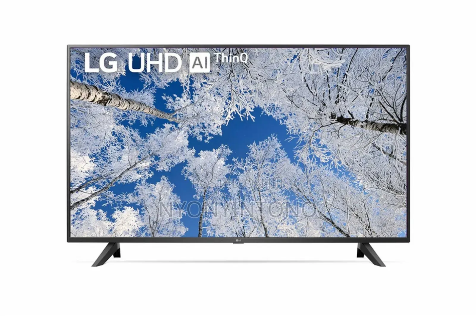 Lg 43" Tu80 Uhd Smart Android Flameless Tv