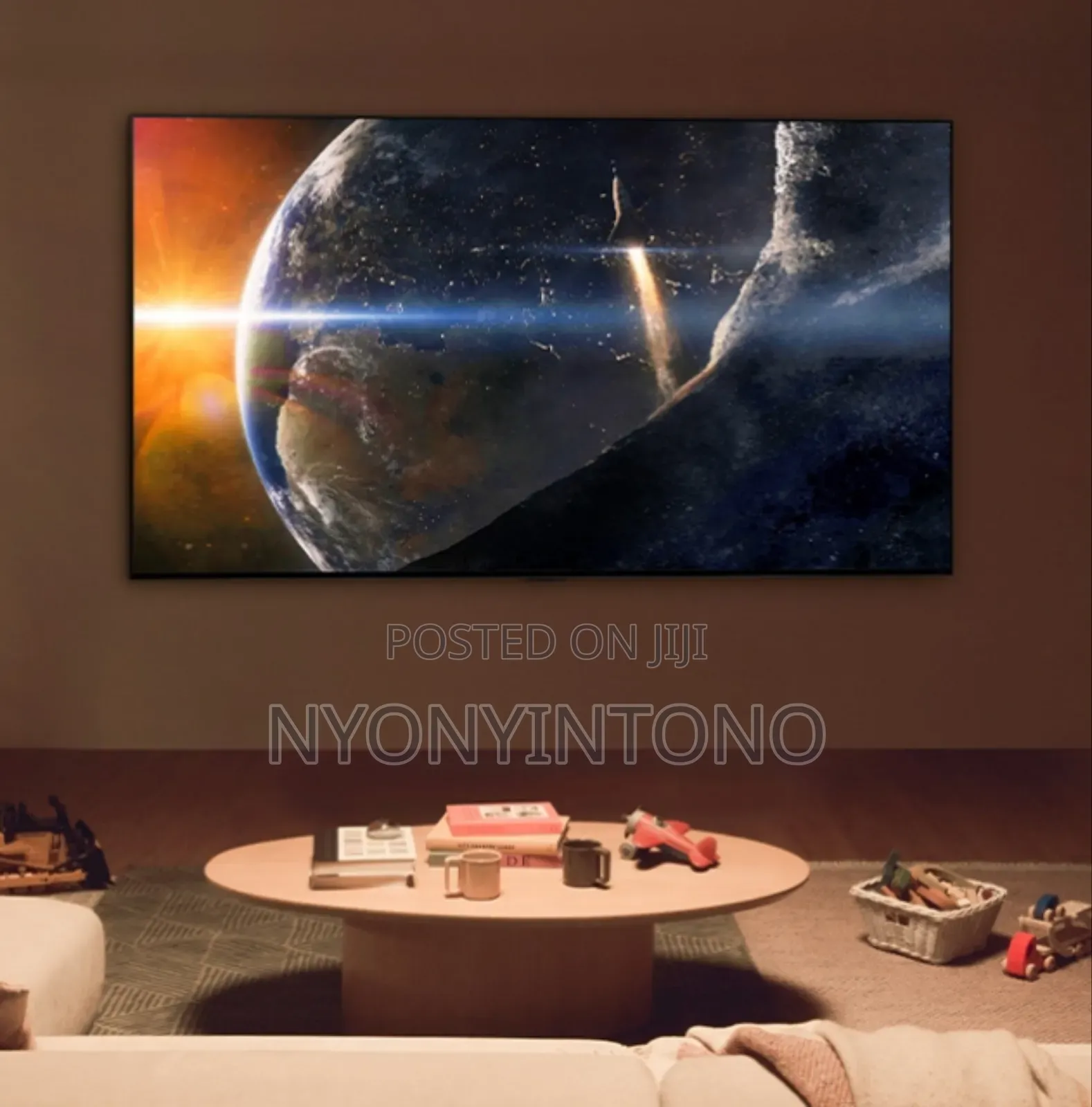 Lg 55" Tu80 Uhd Flameless Smart Tv