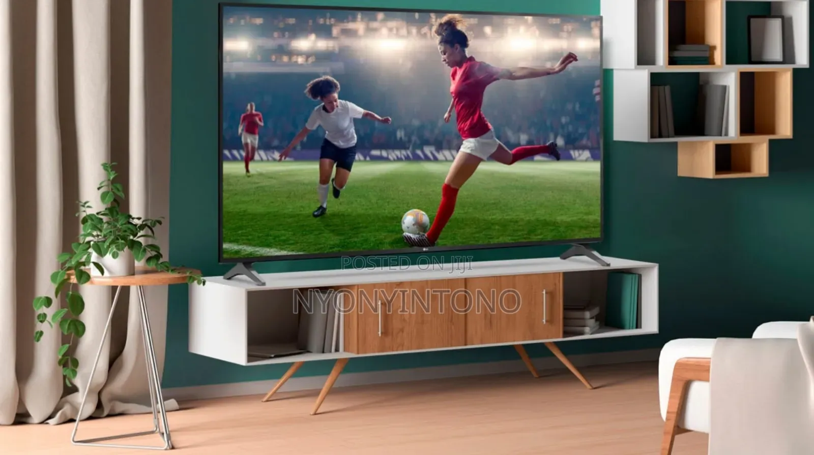Lg 65" Tu80 Flameless Smart Tv