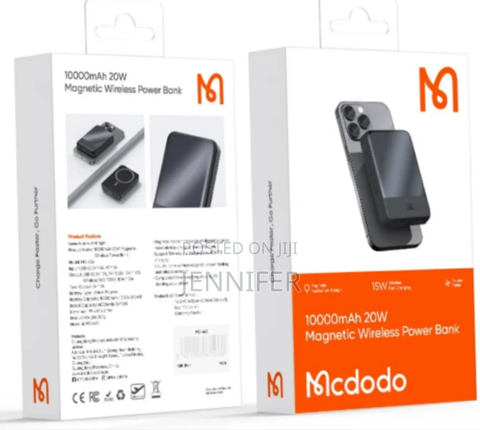 McDodo 20w 10000mah Magnetic Magsafe Powerbank