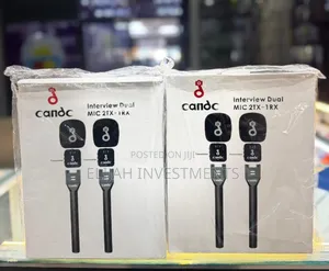 Candc Interview 3 in 1 Dual Wireless Microphone