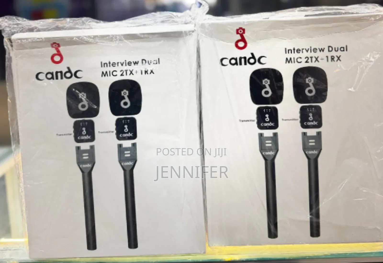 Candc Interview 3 in 1 Dual Wireless Microphone