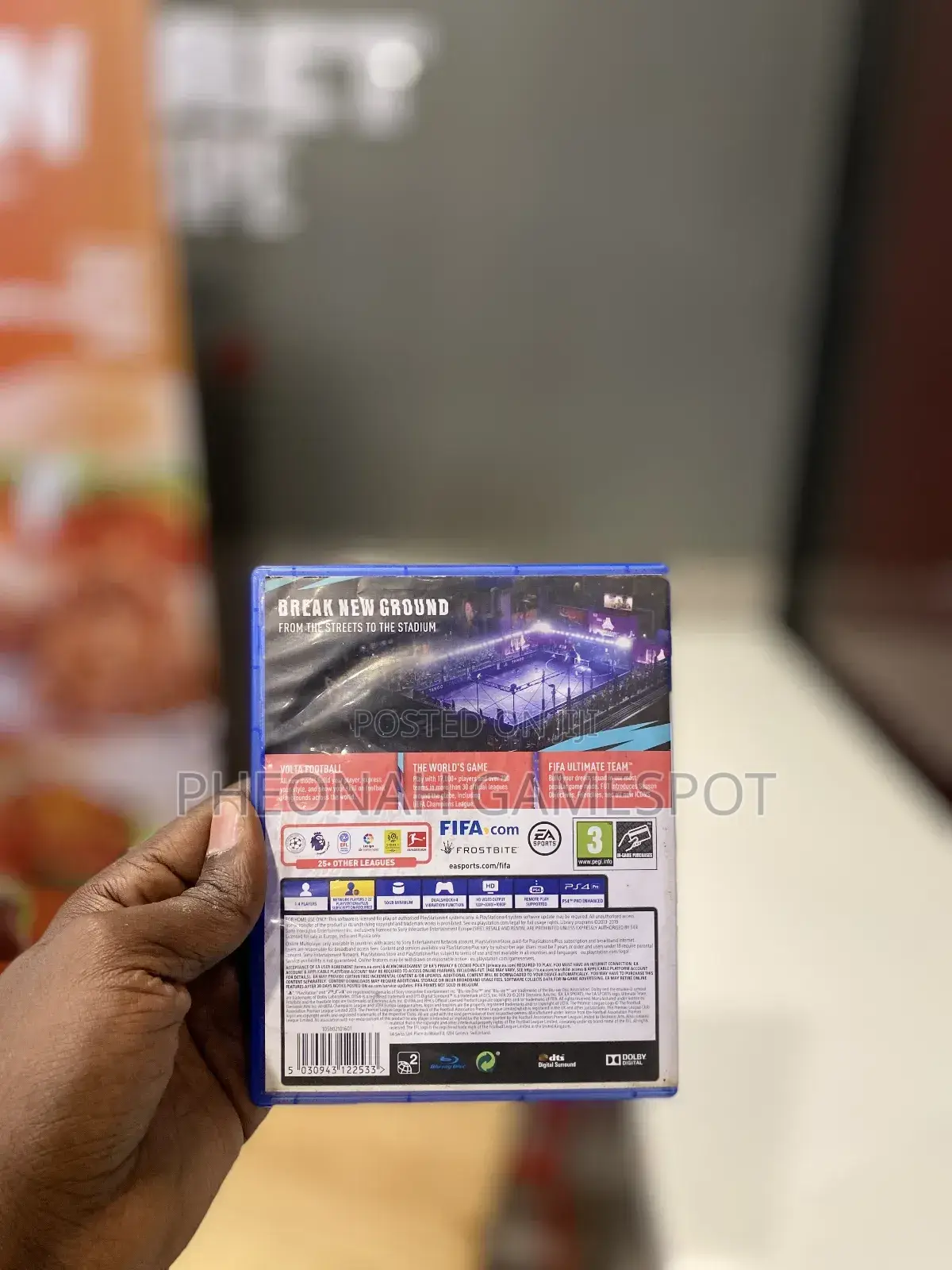 Fifa 20 Football Game for Ps4