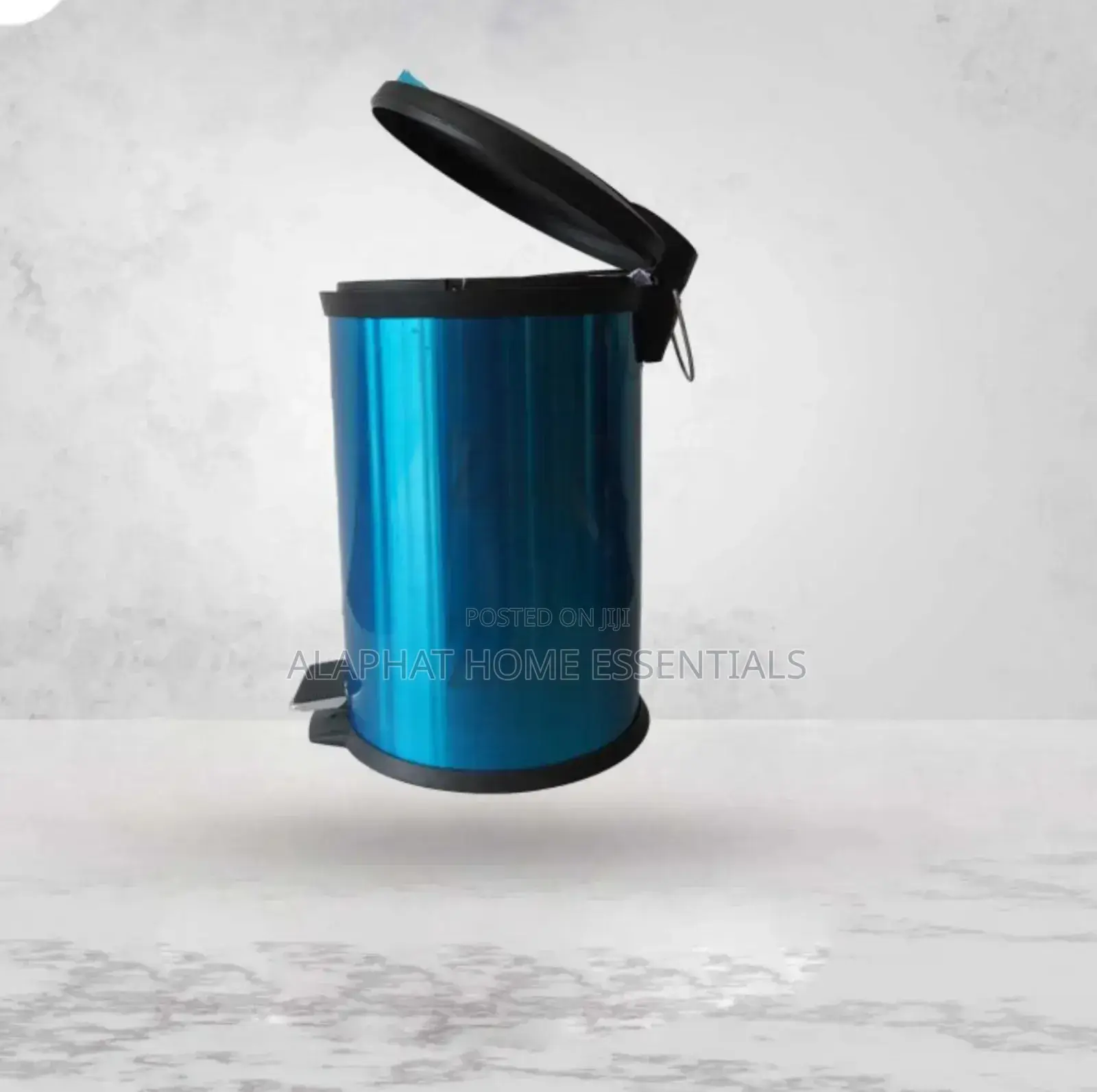 12 Litre Stainless Pedal Trash Bin