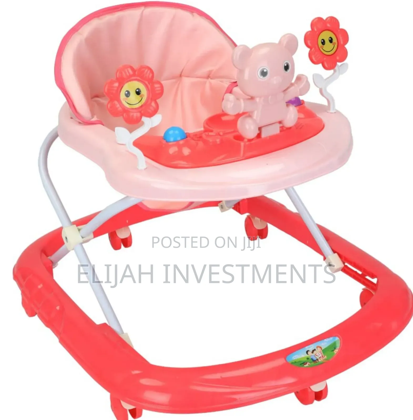 Baby Activity Walker With Play Toys