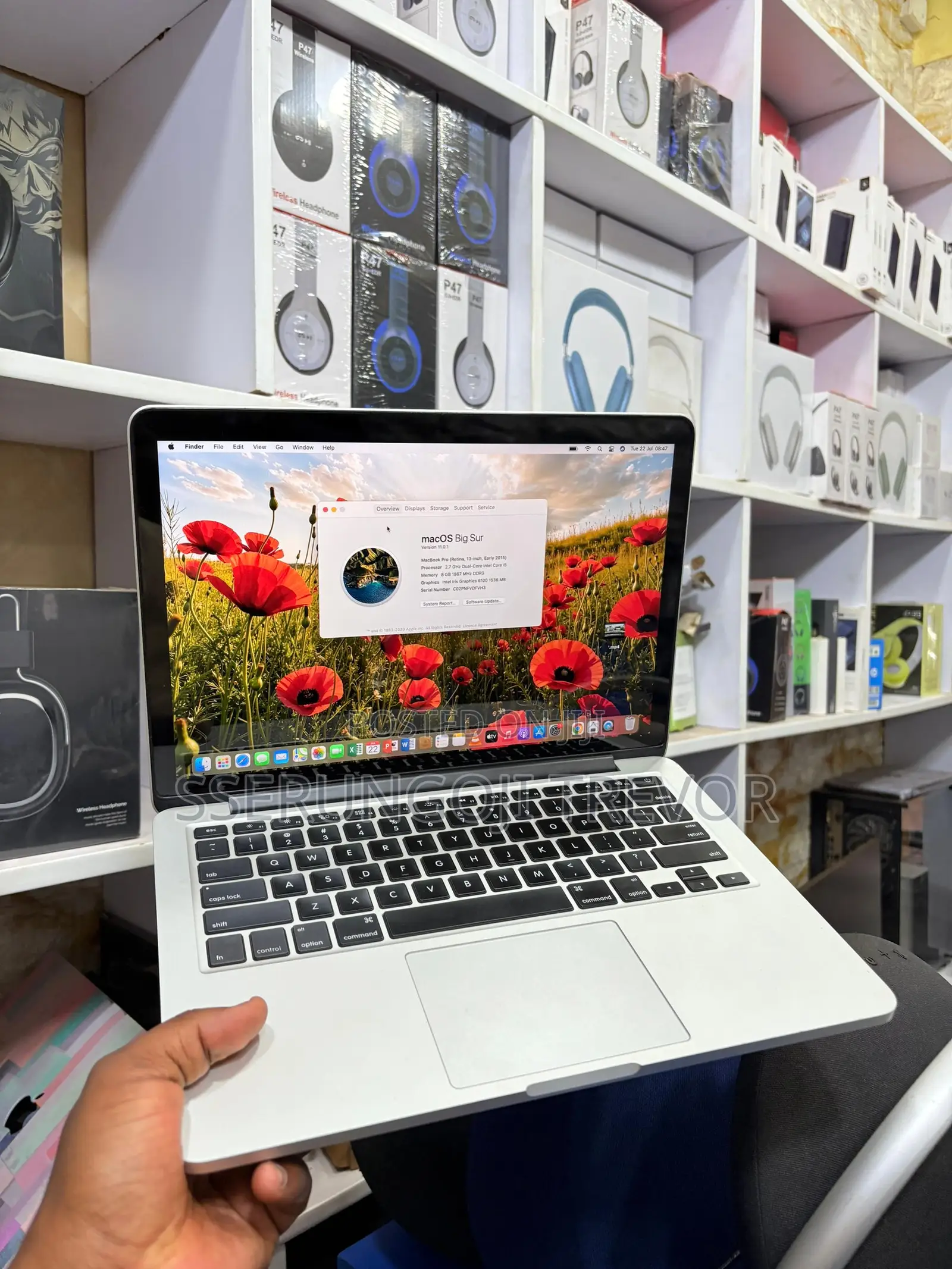 Laptop Apple MacBook 2015 8GB Intel Core I5 SSHD+SSD 256GB