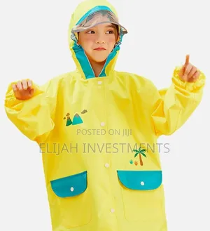 Kids Dinosaur Rain Jacket
