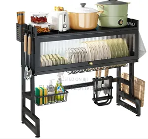 3 Tier Over Sink Dish Rack Steel Dish Drainer