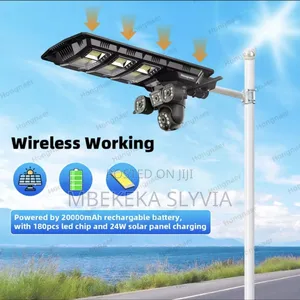 Ai Solar Camera + Lighting-3lens Wireless Camera