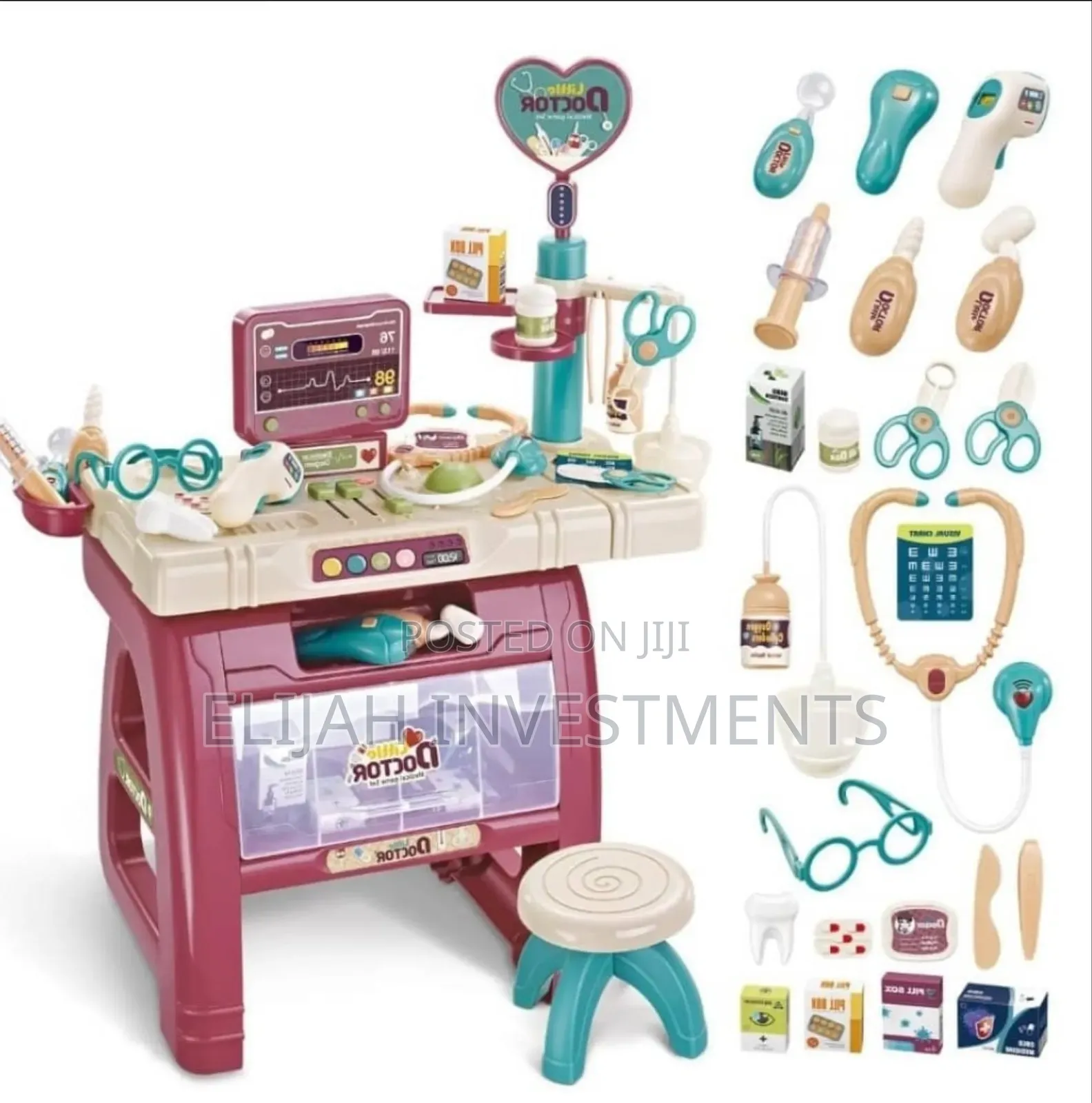 23pcs Kids Doctor Game Set(Doctor Play House)