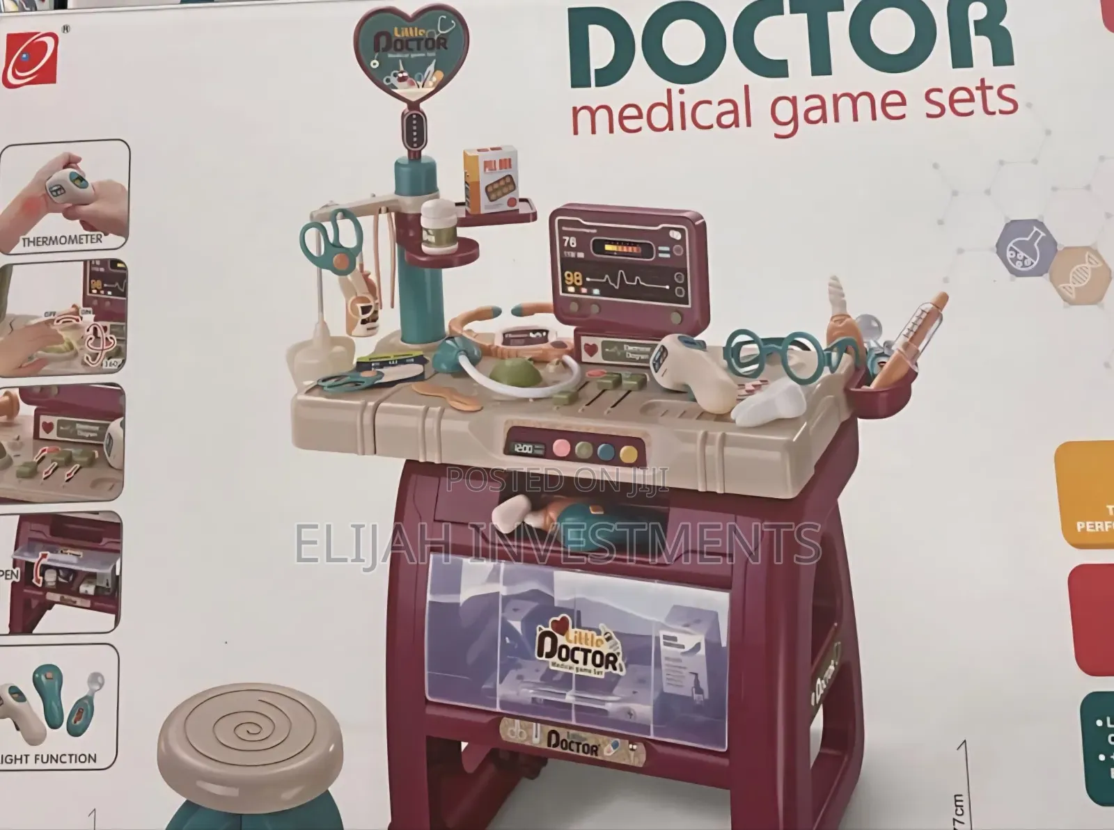 23pcs Kids Doctor Game Set(Doctor Play House)