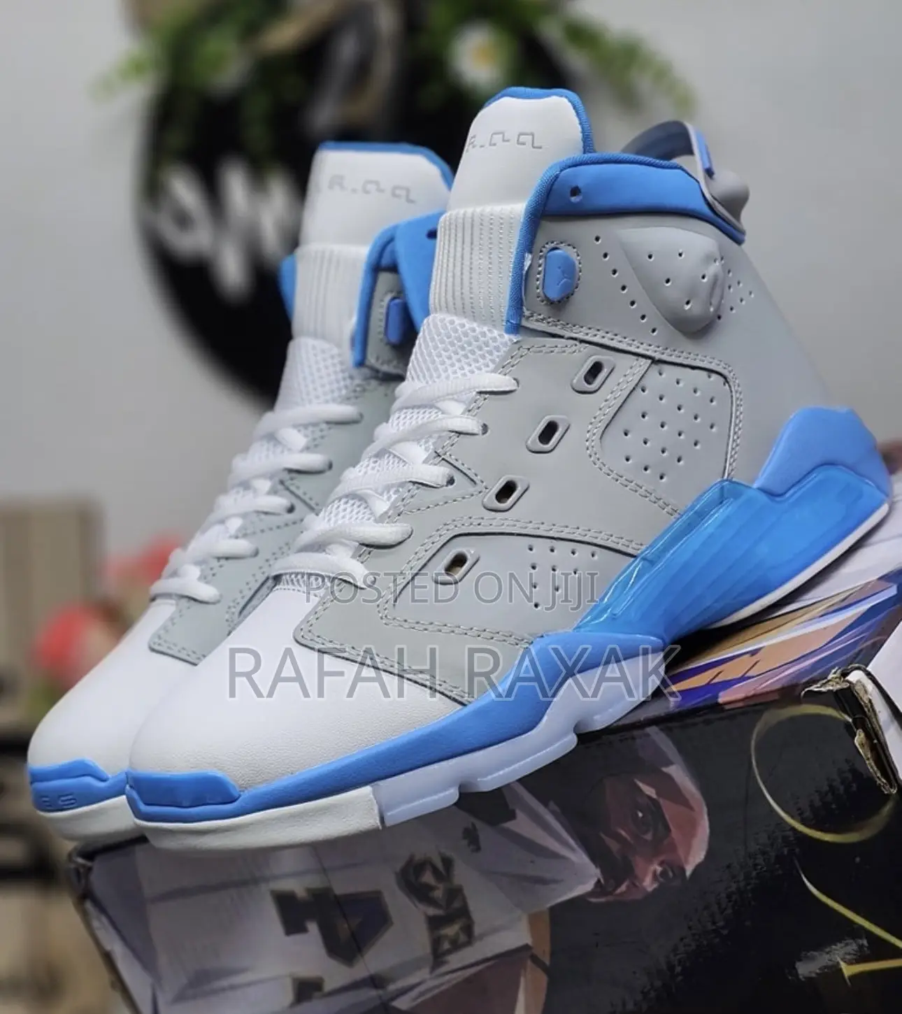Air Jordan 6 Retro Carhartt White University Blue Cozy