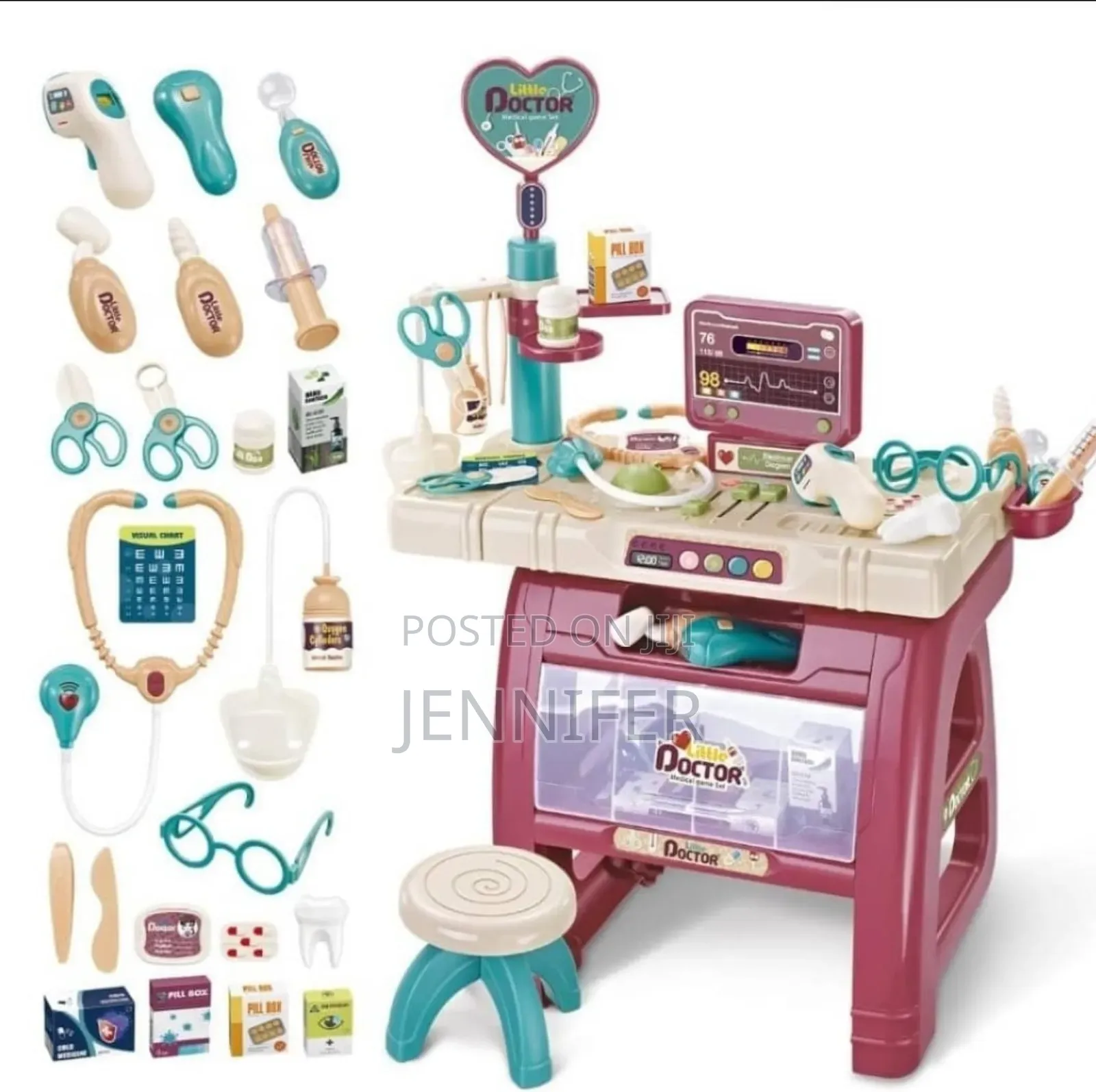 23pcs Kids Doctor Game Set(Doctor Play House)