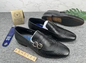 Original Black Men’S Super Classic Franco Banetti Loafers