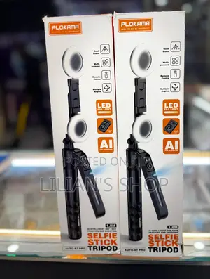 Plokama Auto -A7 Pro Ai Selfie Stick Tripod