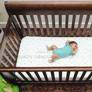Coffee Brown Baby Cot