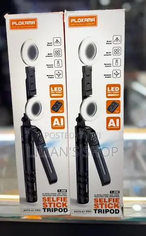 Plokama Auto -A7 Pro Ai Selfie Stick Tripod