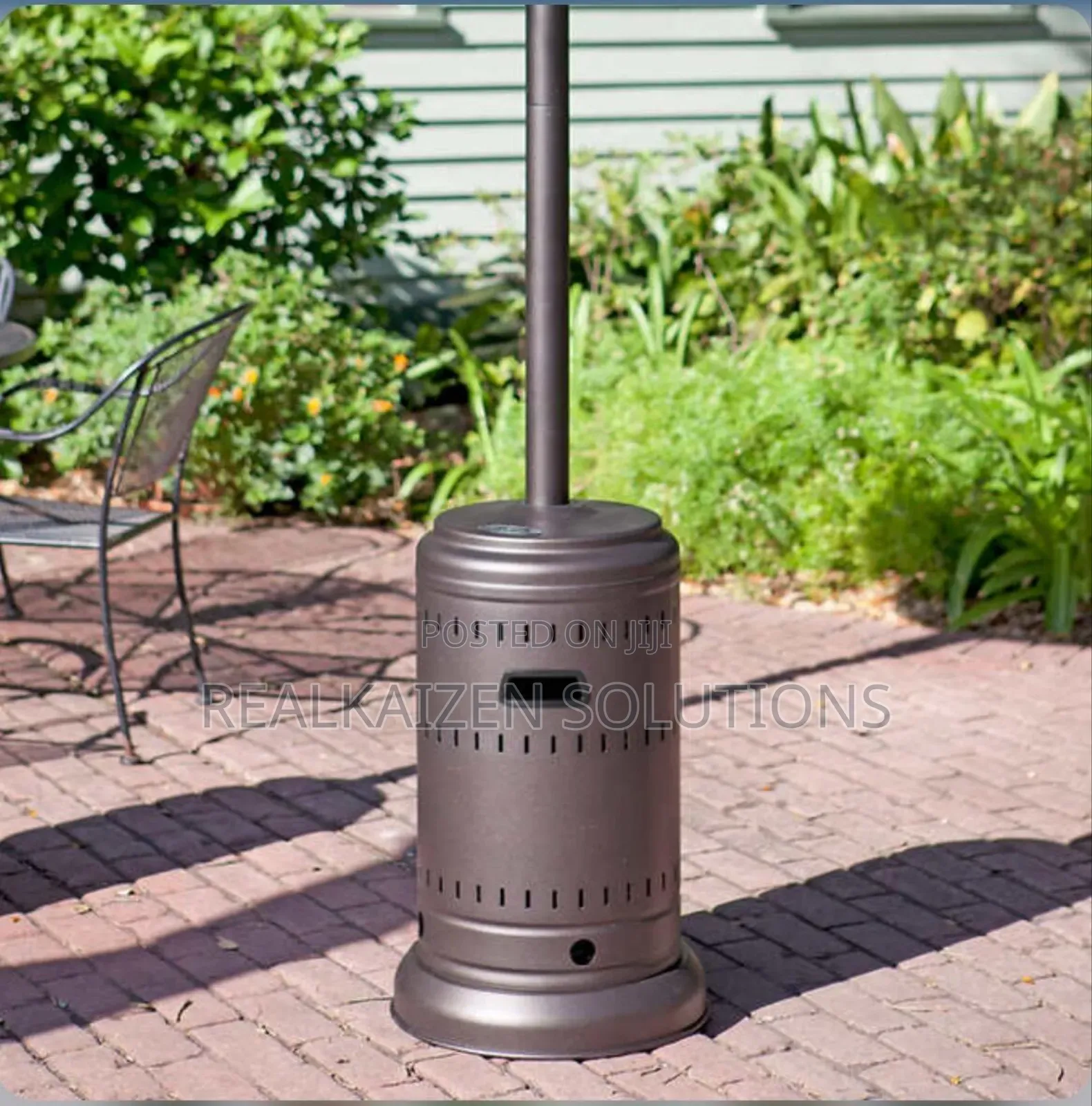Usa Fire Sense Stainless Steel Commercial Gas Patio Heater
