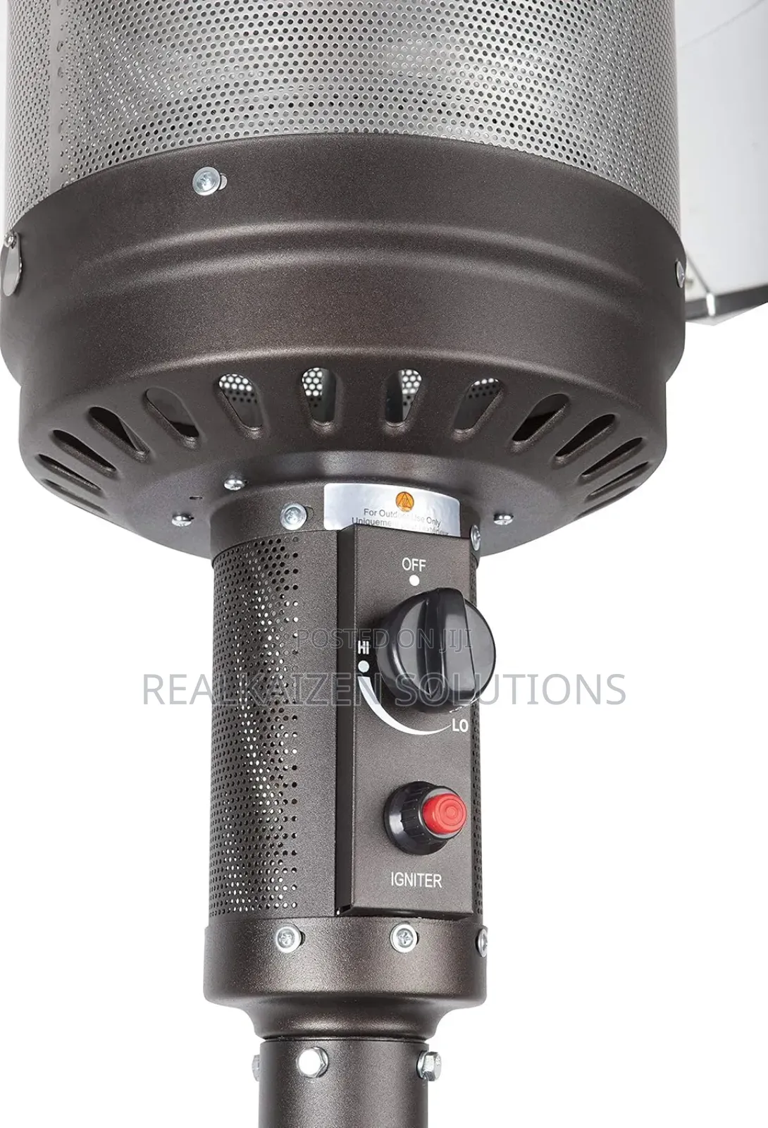 Usa Fire Sense Stainless Steel Commercial Gas Patio Heater