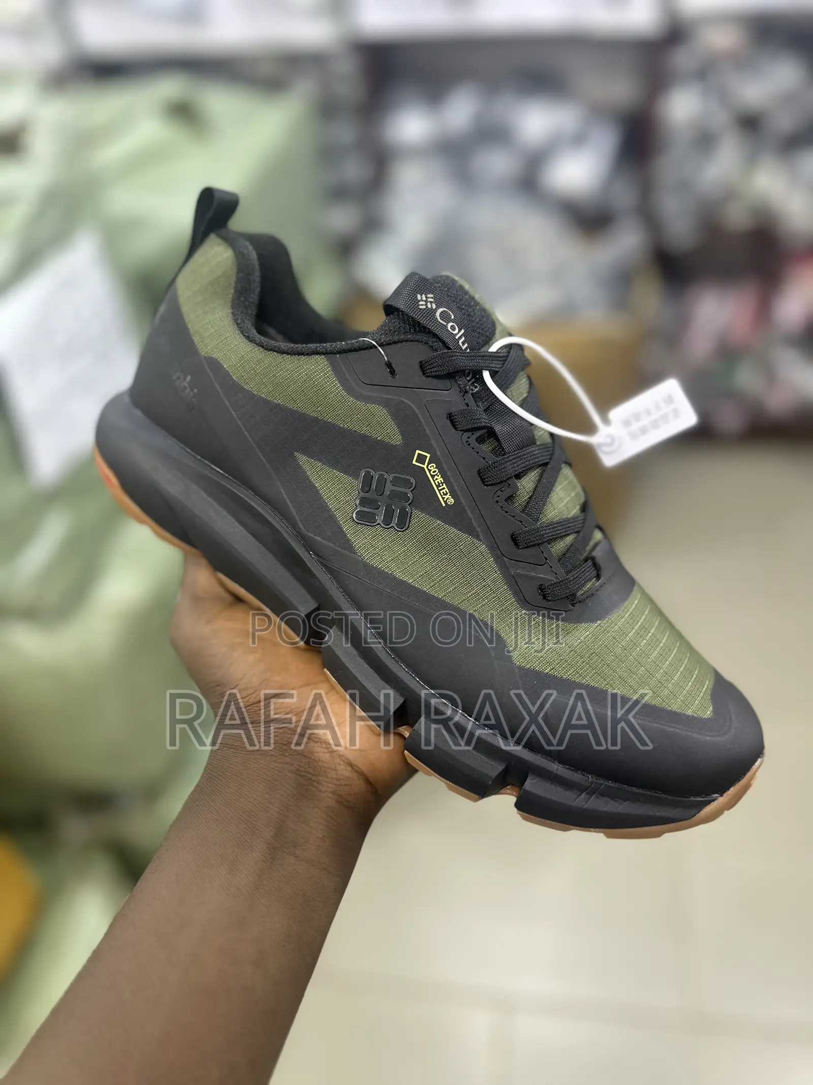 Original Men’S Green/Black Columbia Montrail Gtx Hiking Shoe