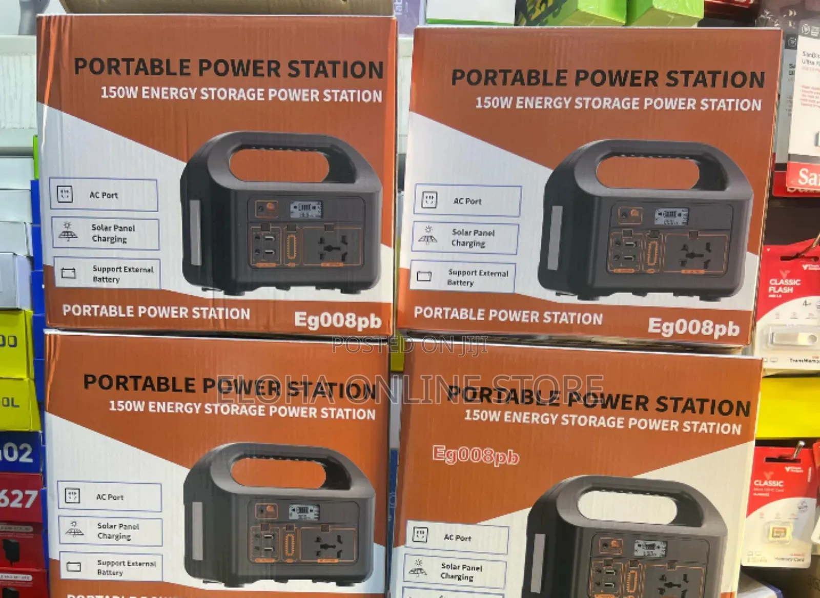 Portable Power Station/Energy Storage 150w Black
