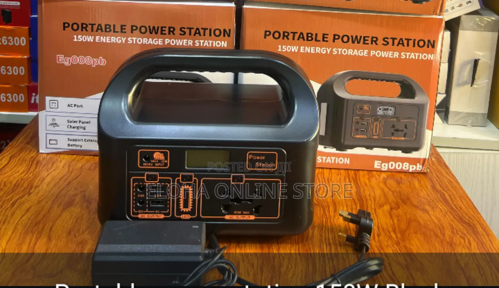 Portable Power Station/Energy Storage 150w Black