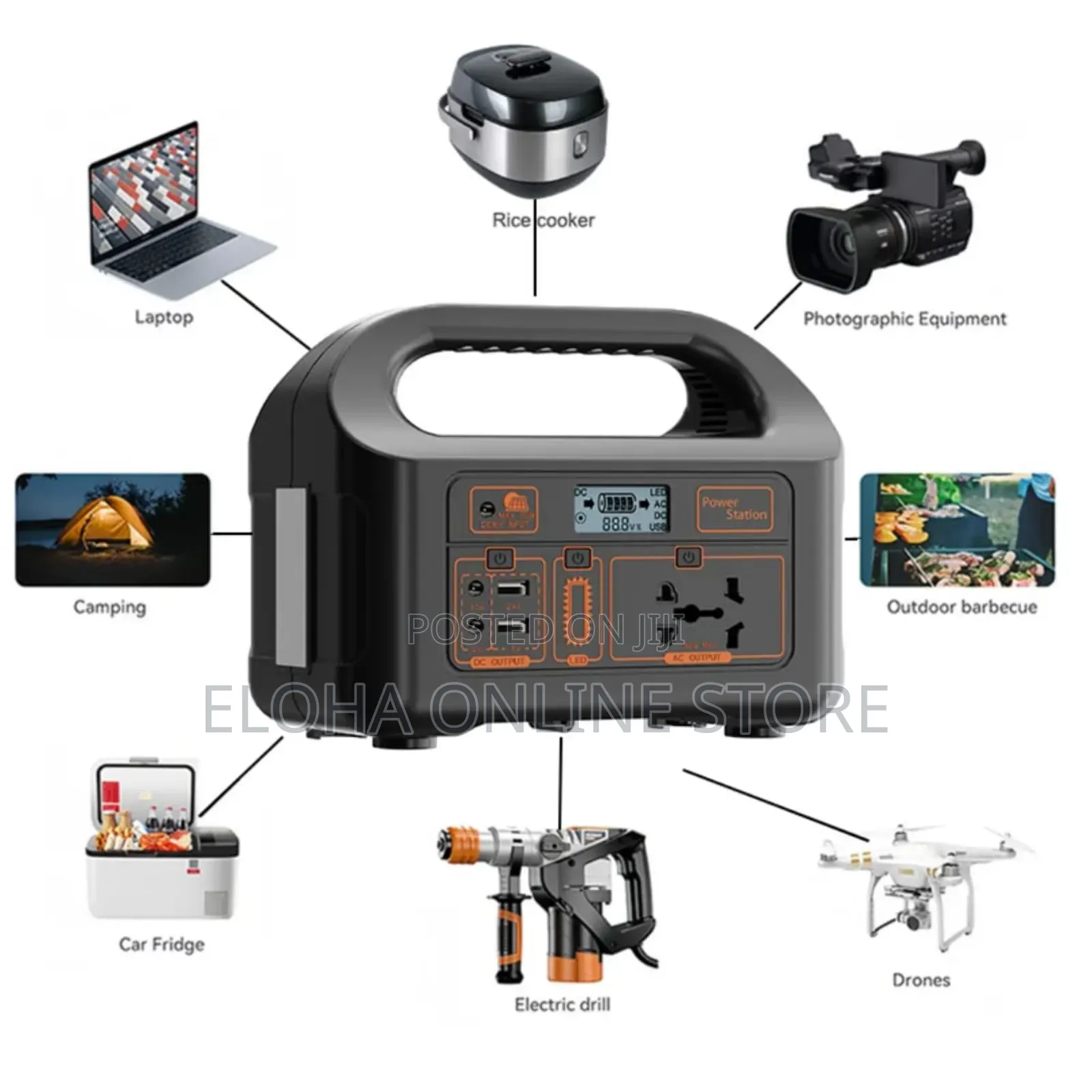 150w Portable Power Backup Station(Electric Generator)