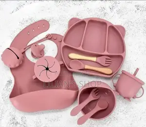 Baby Silicon Feeder Set