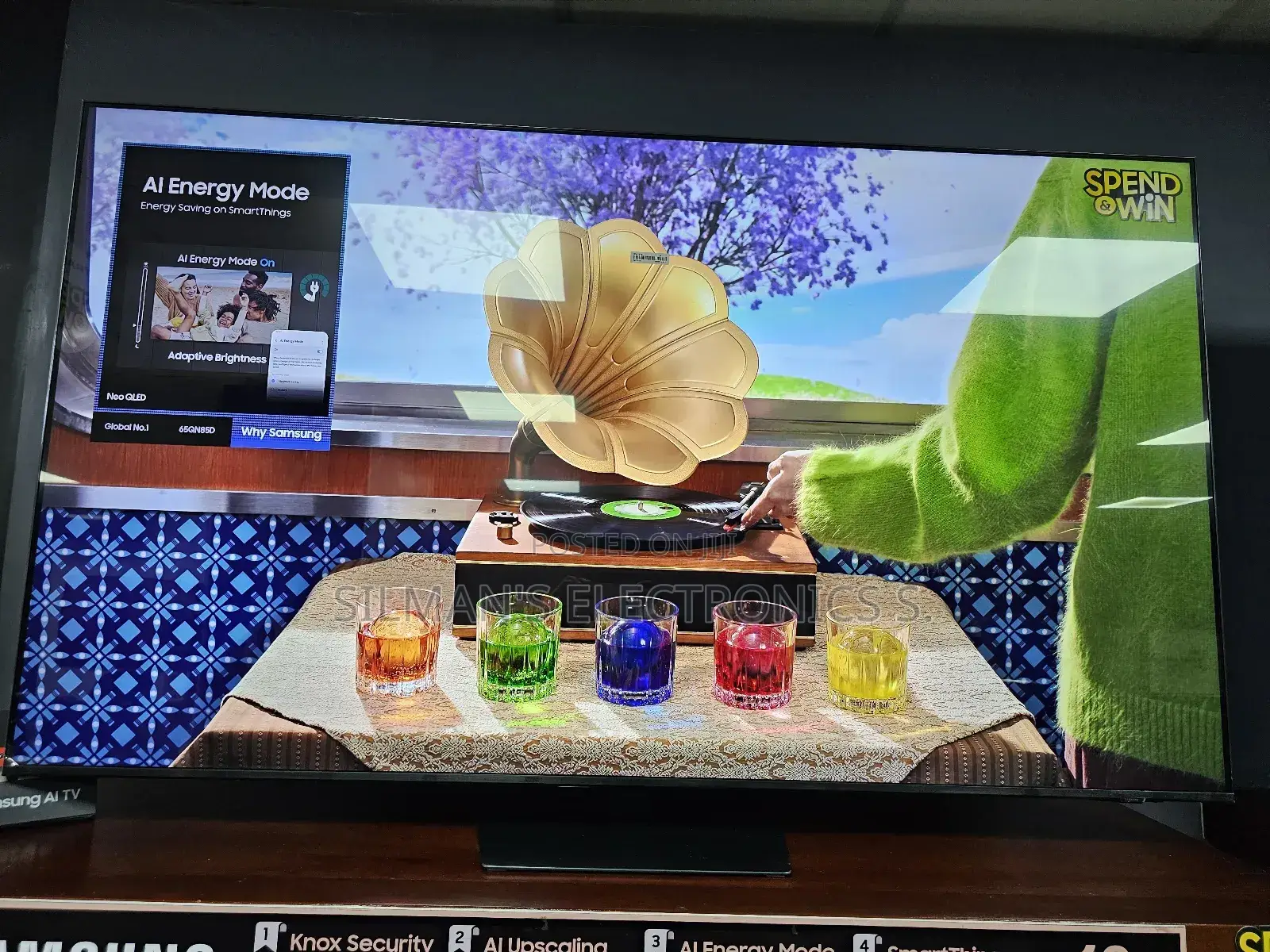 Fresh Release Samsung 65" Qn85f Neo Qled Smart Tv