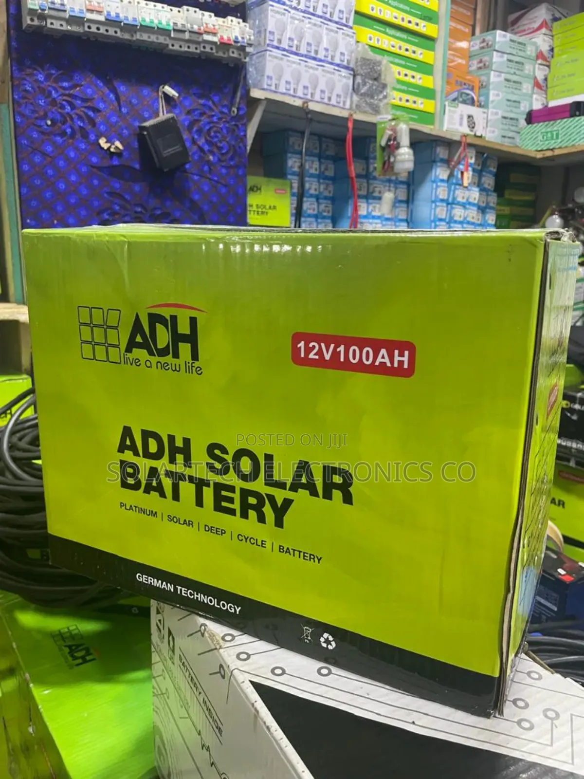 100ah Adh Solar Powder Battery/ German Made Zumk